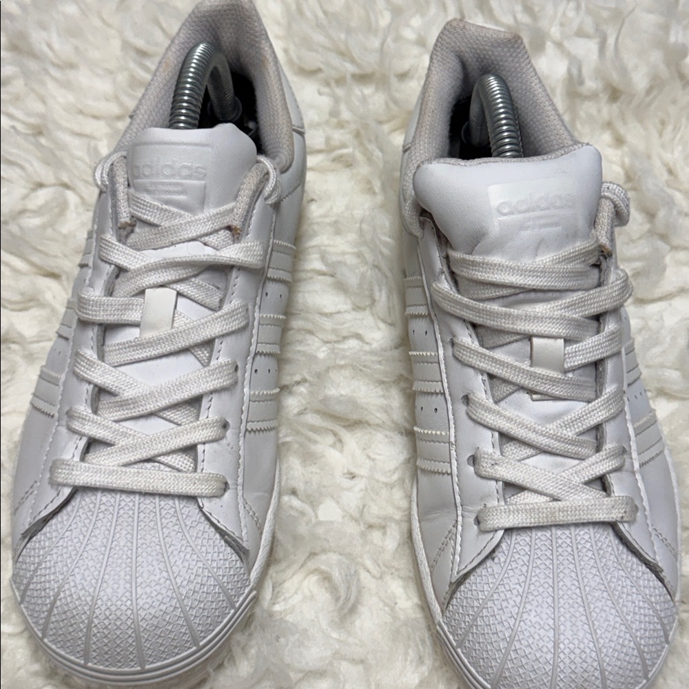 Adidas Superstar Shell Toe Sneakers - Picture 4 of 14